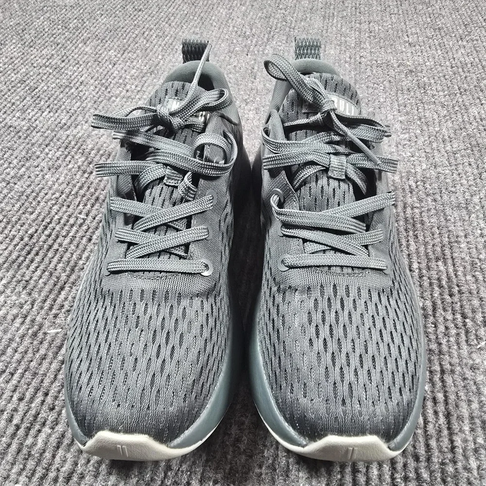 NOBULL Shoes Mens Size 8.5 Gray Mesh Athletic Training Running‎ Sneakers Low Top
